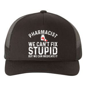 Funny Pharmacy Art Pharmacy Tech Pharmacist Yupoong Adult 5-Panel Trucker Hat