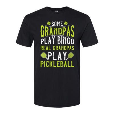 Funny Pickleball Apparel for Grandpa Pickleball Softstyle® CVC T-Shirt