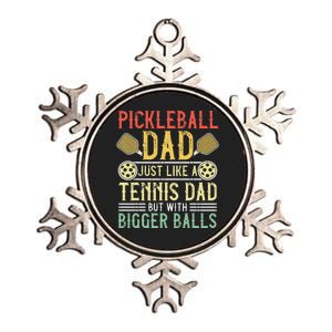 Funny Pickleball Apparel Pickleball Player Metallic Star Ornament