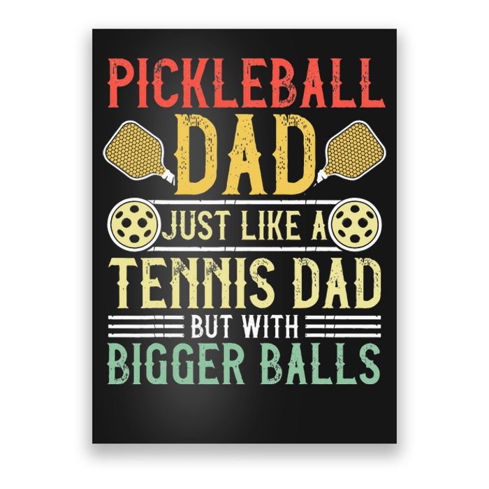 Funny Pickleball Apparel Pickleball Player Poster