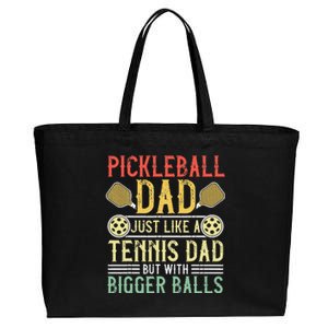 Funny Pickleball Apparel Pickleball Player Cotton Canvas Jumbo Tote