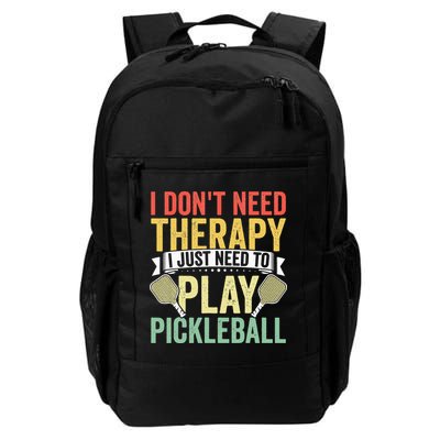 Funny Pickleball Apparel Pickleball Player Backpack