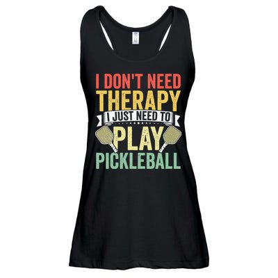 Funny Pickleball Apparel Pickleball Player Ladies Essential Flowy Tank