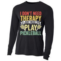 Funny Pickleball Apparel Pickleball Player Cooling Performance Long Sleeve Crew