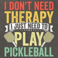 Funny Pickleball Apparel Pickleball Player Cotton Canvas Backpack