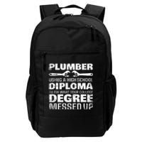 Funny Plumber Art For Wo Pipefitter Pipe Plumber Daily Commute Backpack