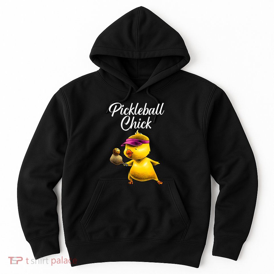 Funny Pickleball Art For Women Girl Paddle Sport Chick Lover Hoodie