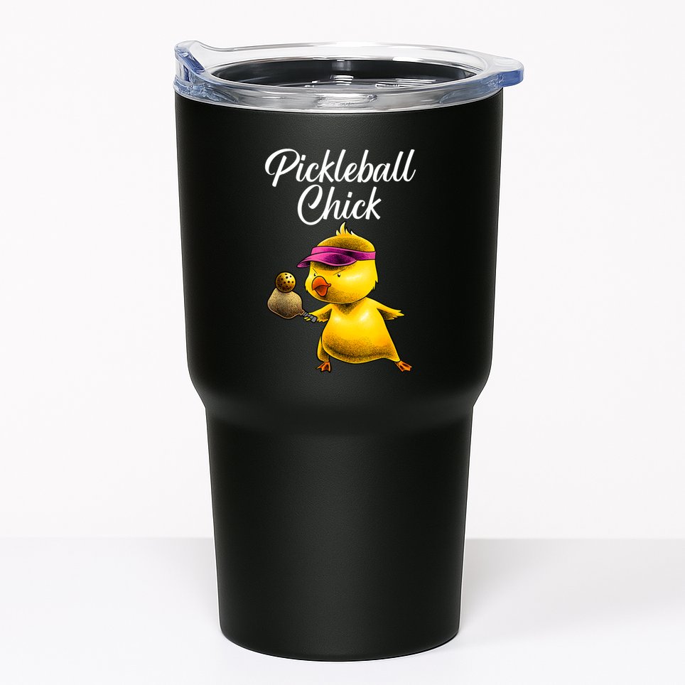 Funny Pickleball Art For Women Girl Paddle Sport Chick Lover Tumbler