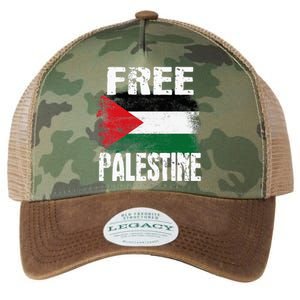 Free Palestine Arabic Big Palestine Flag Free Gaza Legacy Tie Dye Trucker Hat