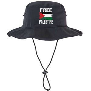 Free Palestine Arabic Big Palestine Flag Free Gaza Legacy Cool Fit Booney Bucket Hat