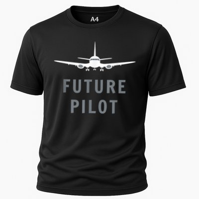 Future Pilot Airplane Pilot Aviation Gift Performance Shirt