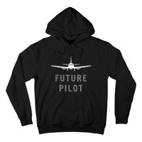 Future Pilot Airplane Pilot Aviation Gift Hoodie