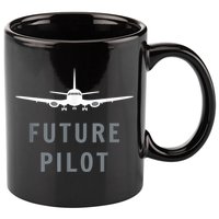 Future Pilot Airplane Pilot Aviation Gift 11oz C Handle Ceramic Mug