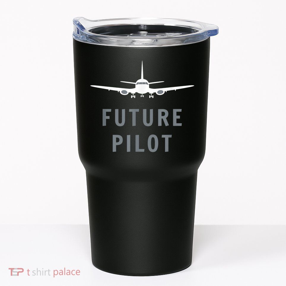 Future Pilot Airplane Pilot Aviation Gift Tumbler