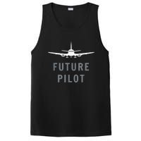 Future Pilot Airplane Pilot Aviation Gift PosiCharge Competitor Tank