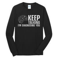 Funny Psychologist Art For Women Psychology Graduation Tall Long Sleeve T-Shirt