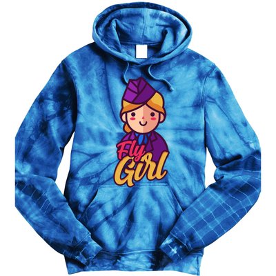 Fly Pilot And Travelers Airplane Cool Gift Tie Dye Hoodie