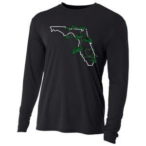 Florida Pothos Aroid Cooling Performance Long Sleeve Crew