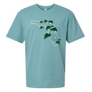 Florida Pothos Aroid Sueded Cloud Jersey T-Shirt