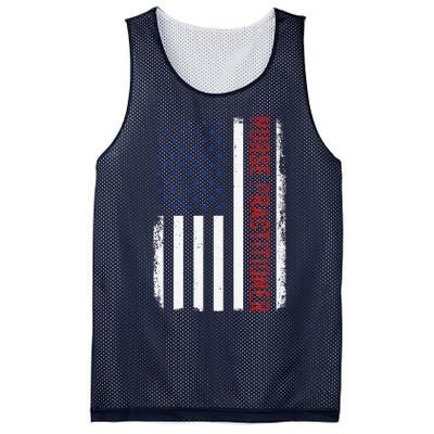 Funny Patriotic American Flag 4th Of July Nurse Practitioner Mesh Reversible Basketball Jersey Tank