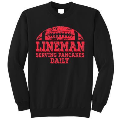 Football Pancake And Football Lineman Sweatshirt