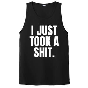 Funny Poop Adult Humor Gag Gift PosiCharge Competitor Tank