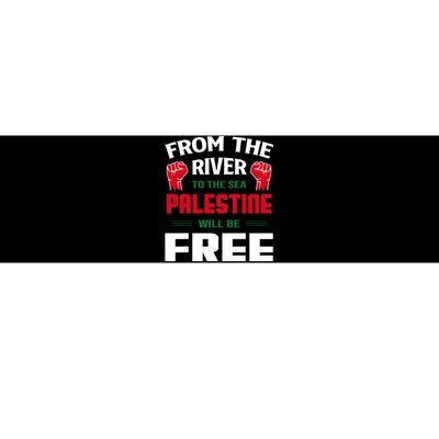 Free Palestine Arabic Support Palestine And Keffiyeh Palestine Bumper Sticker