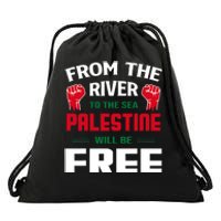 Free Palestine Arabic Support Palestine And Keffiyeh Palestine Drawstring Bag