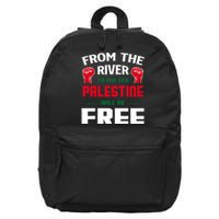 Free Palestine Arabic Support Palestine And Keffiyeh Palestine 16 in Basic Backpack