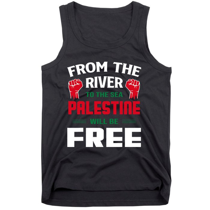 Free Palestine Arabic Support Palestine And Keffiyeh Palestine Tank Top