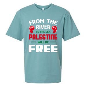 Free Palestine Arabic Support Palestine And Keffiyeh Palestine Sueded Cloud Jersey T-Shirt