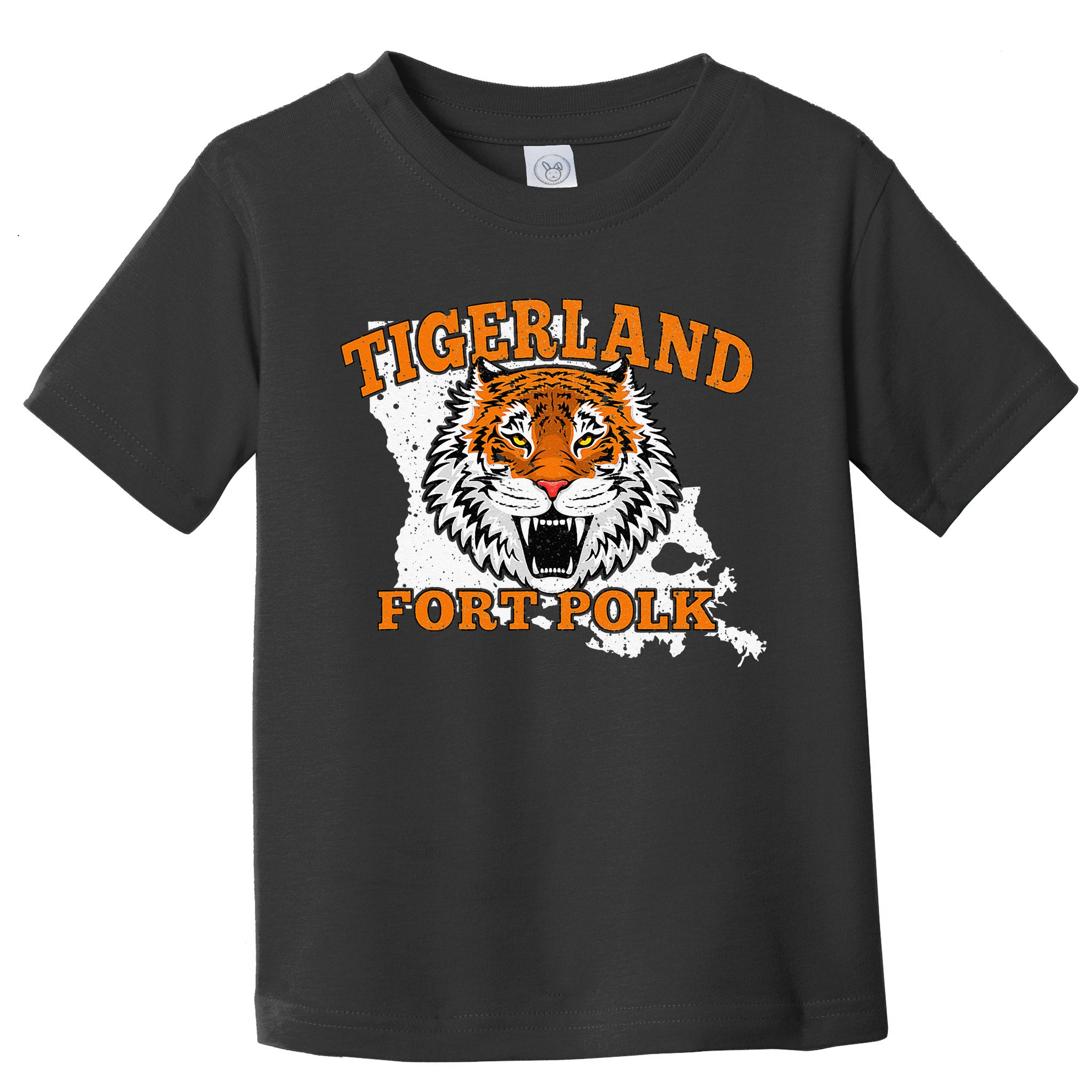 Fort Polk Alumni Louisiana La Tigerland Veterans Vintage Toddler T-Shirt