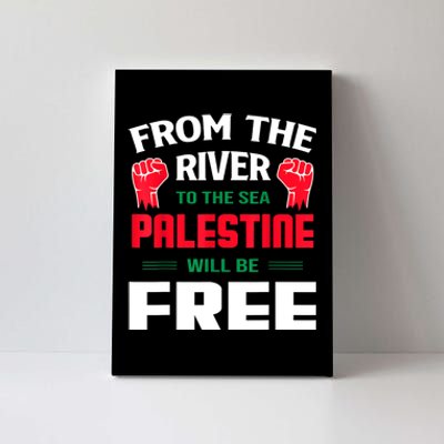 Free Palestine Arabic Support Palestine And Keffiyeh Palesti Canvas