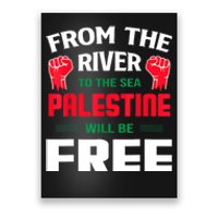 Free Palestine Arabic Support Palestine And Keffiyeh Palesti Poster