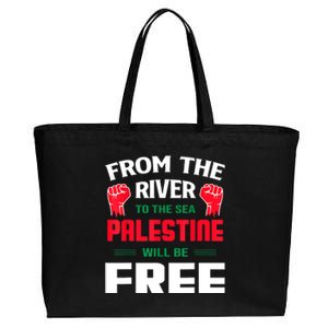 Free Palestine Arabic Support Palestine And Keffiyeh Palesti Cotton Canvas Jumbo Tote