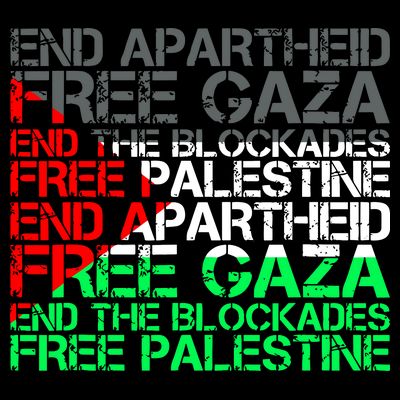 Free Palestine Arabic Palestine Gaza Jerusalem Support Flag T-Shirt