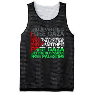 Free Palestine Arabic Palestine Gaza Jerusalem Support Flag Mesh Reversible Basketball Jersey Tank