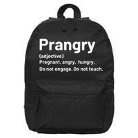 Funny Pregnancy Announcement 16 in Basic Backpack