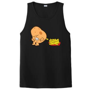 Funny Potato And French Fries PosiCharge Competitor Tank