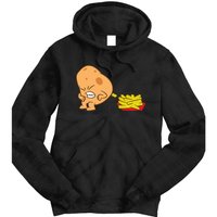 Funny Potato And French Fries Tie Dye Hoodie