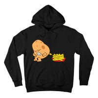 Funny Potato And French Fries Tall Hoodie