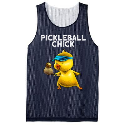 Funny Pickleball Art For Women Paddle Sport Chick Lover Mesh Reversible Basketball Jersey Tank