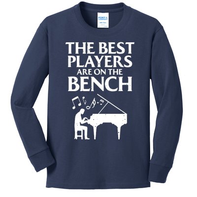 Funny Piano Art For Men Women Kids Keyboard Piano Players Kids Long Sleeve Shirt