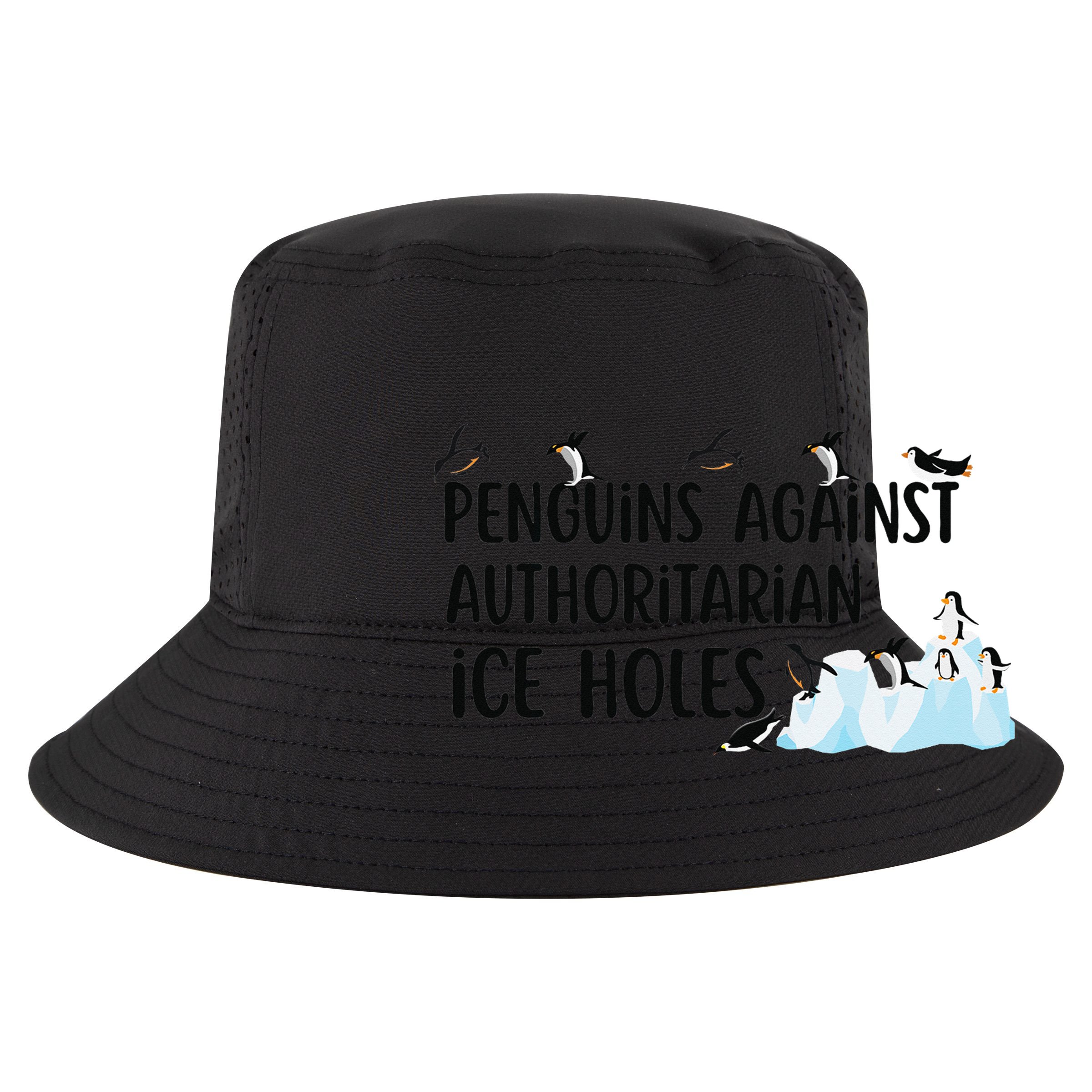 Funny Penguins Against Authoritarian Ice Holes Protest 11oz C Handle Ceramic Mug