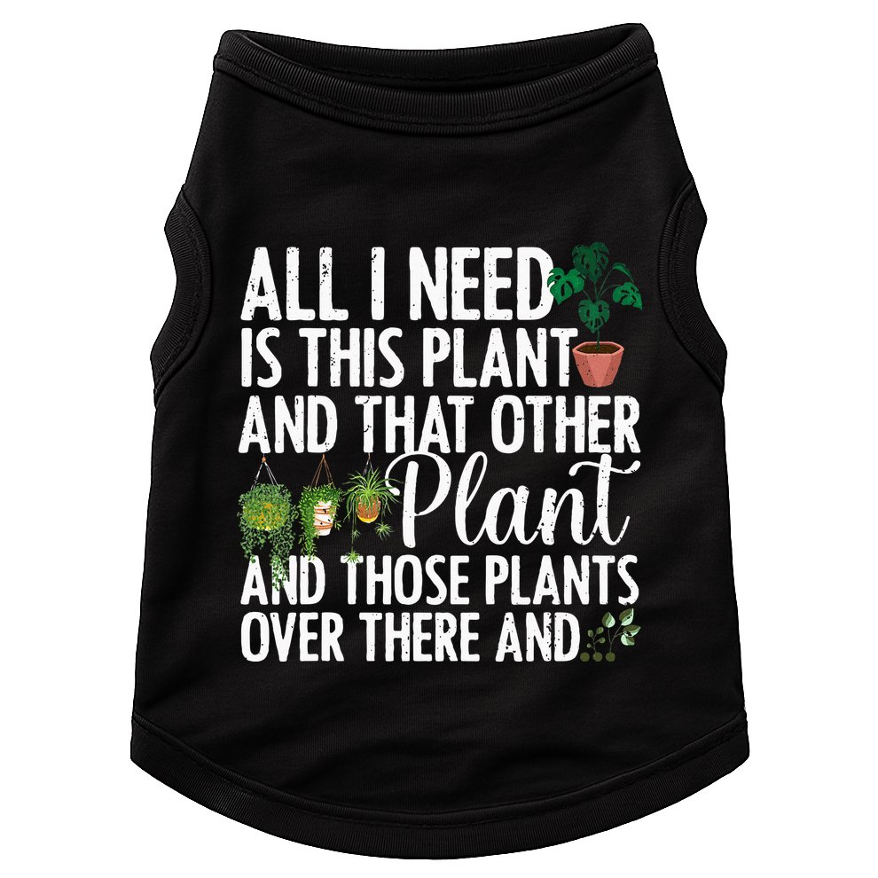 Funny Plant Art Gardening Plant Lover Gardener Doggie Tank