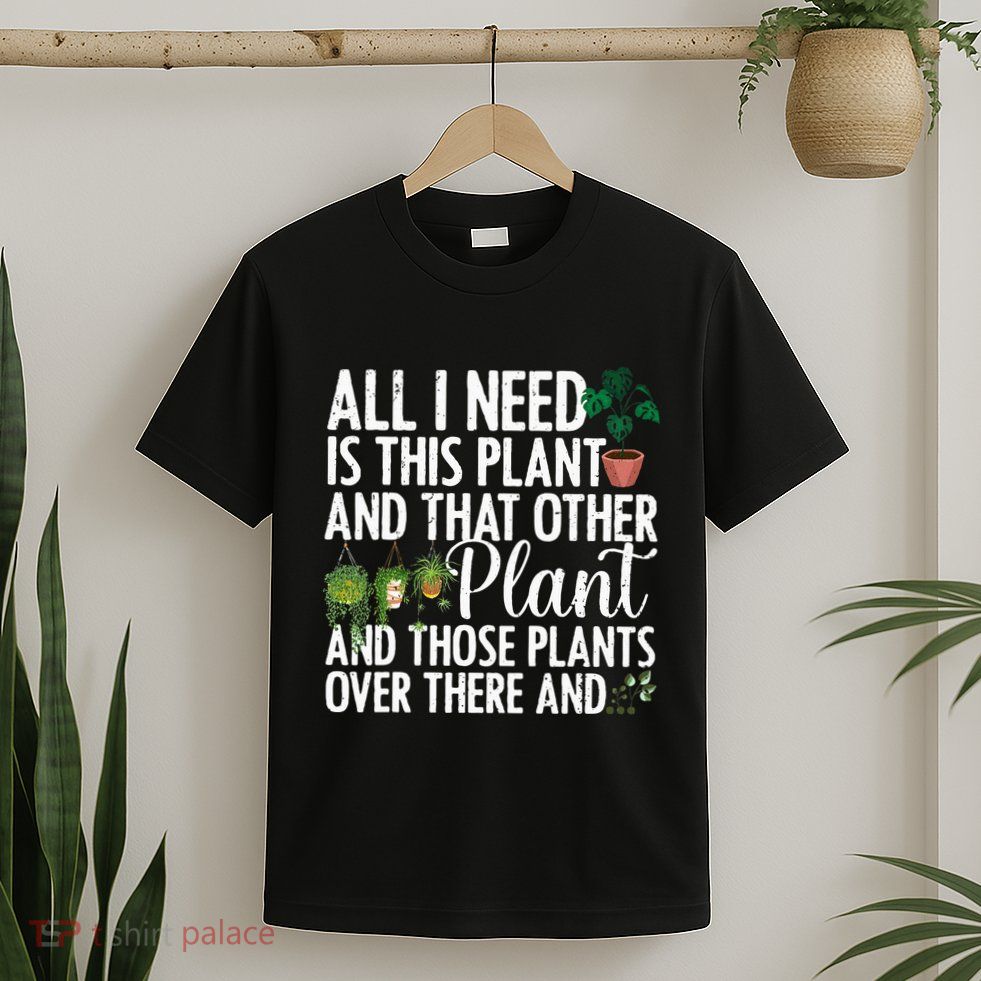 Funny Plant Art Gardening Plant Lover Gardener T-Shirt