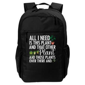 Funny Plant Art Gardening Plant Lover Gardener Daily Commute Backpack