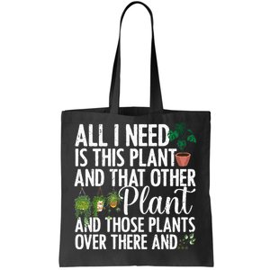 Funny Plant Art Gardening Plant Lover Gardener Tote Bag