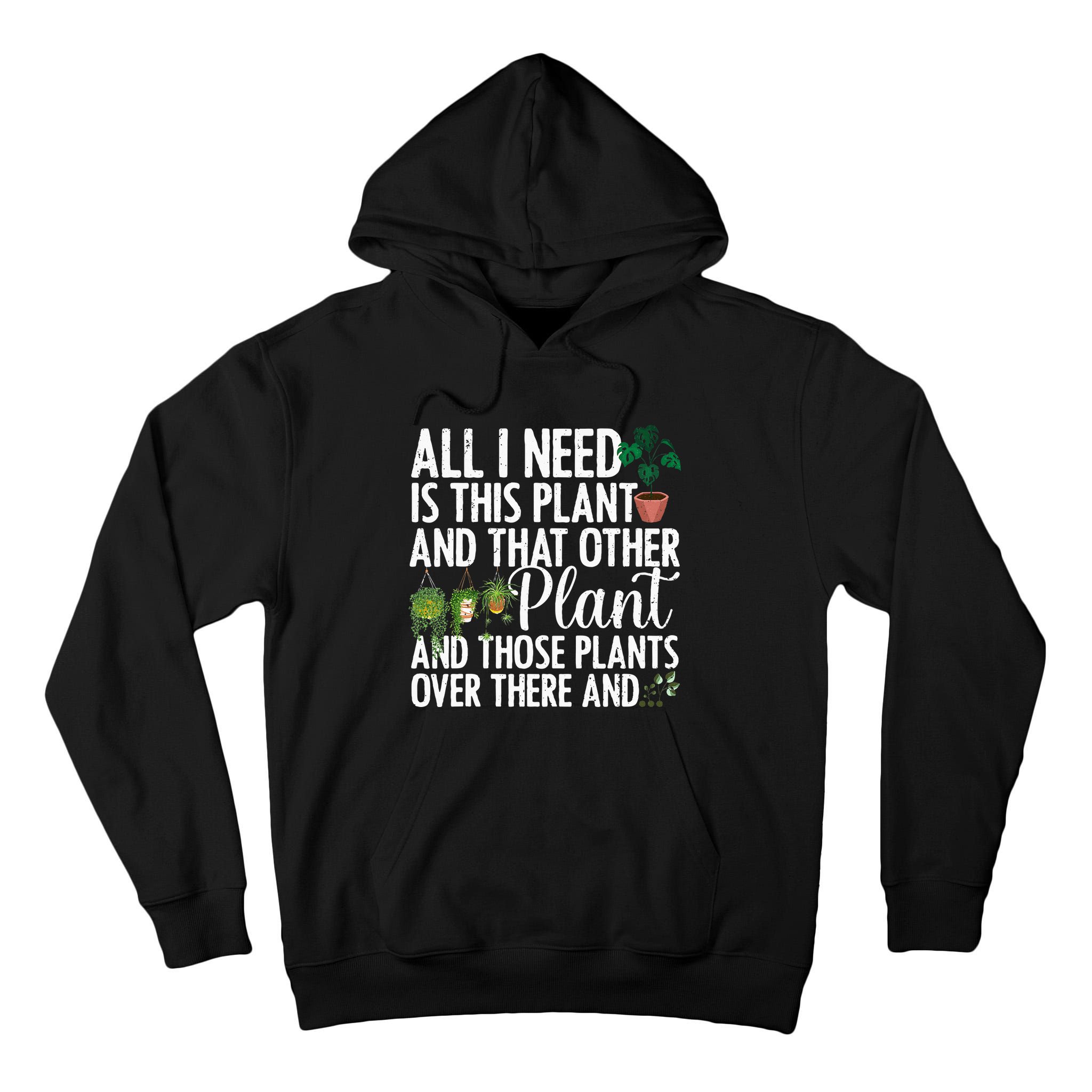 Funny Plant Art Gardening Plant Lover Gardener Tall Hoodie