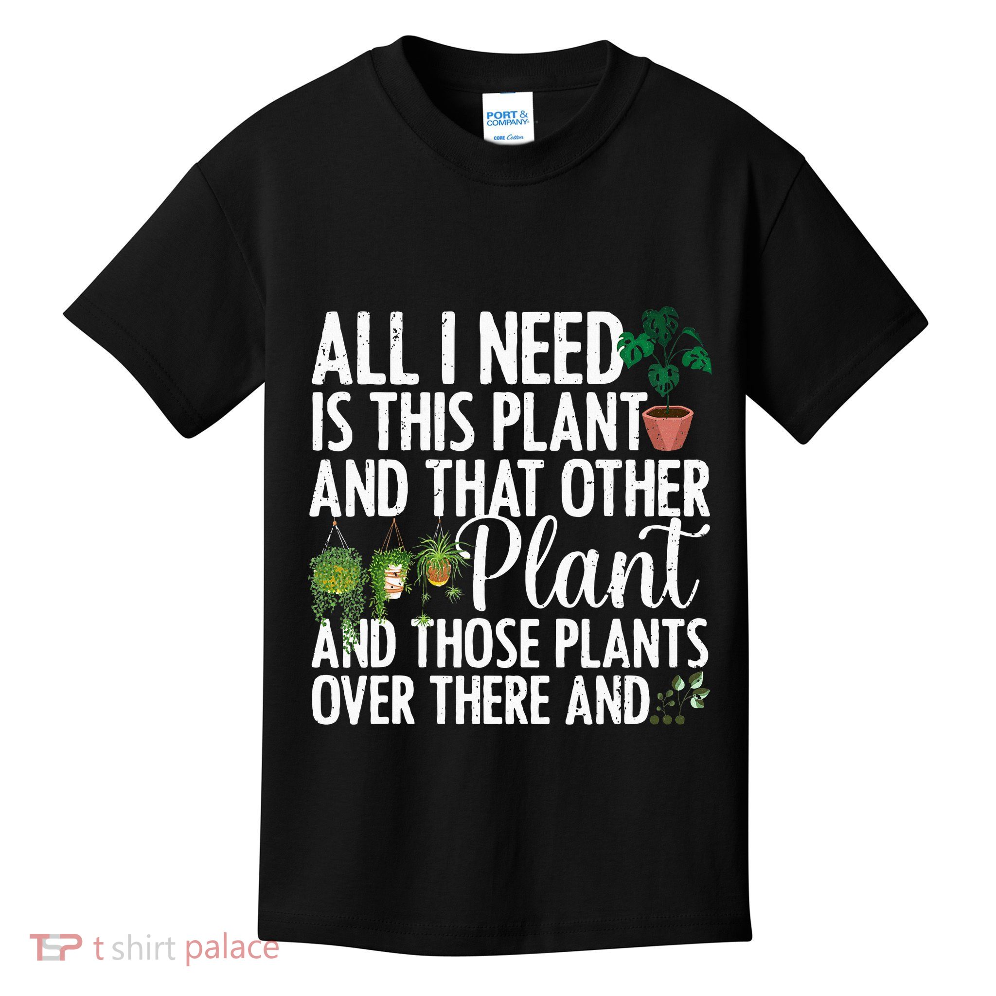 Funny Plant Art Gardening Plant Lover Gardener Kids T-Shirt
